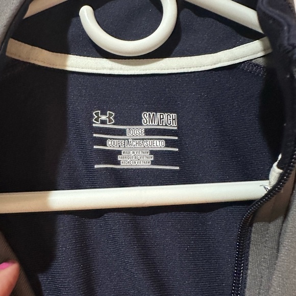 Under Armour Dark Blue and Gray Jacket Small - Picture 3 of 3